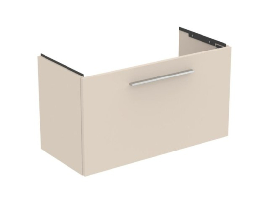 i.life S - Wastafelmeubel 800 mm met 1 lade mat zand beige