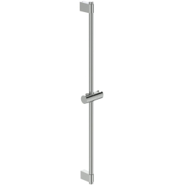 B9429AA - Idealrain - Glijstang 900 mm XL & L met drukknop bediende draaibare en schuifbare houder